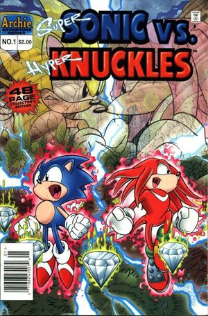 Super Sonic VS. Hyper Knuckles #1