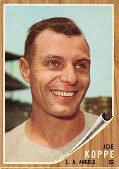 Joe Koppe 1962 Topps #39 Sports Card