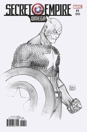 Secret Empire: Omega #1 (Turner Bw Variant Se)