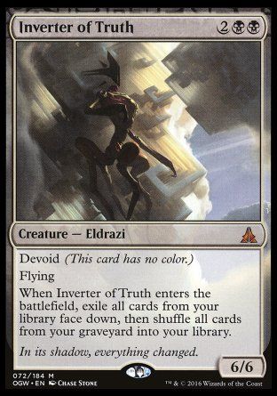 Inverter of Truth (Oath of the Gatewatch) Trading Card