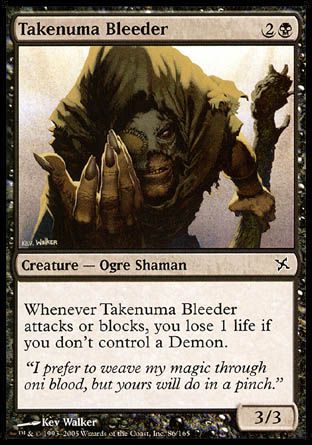 Takenuma Bleeder (Betrayers of Kamigawa) Trading Card