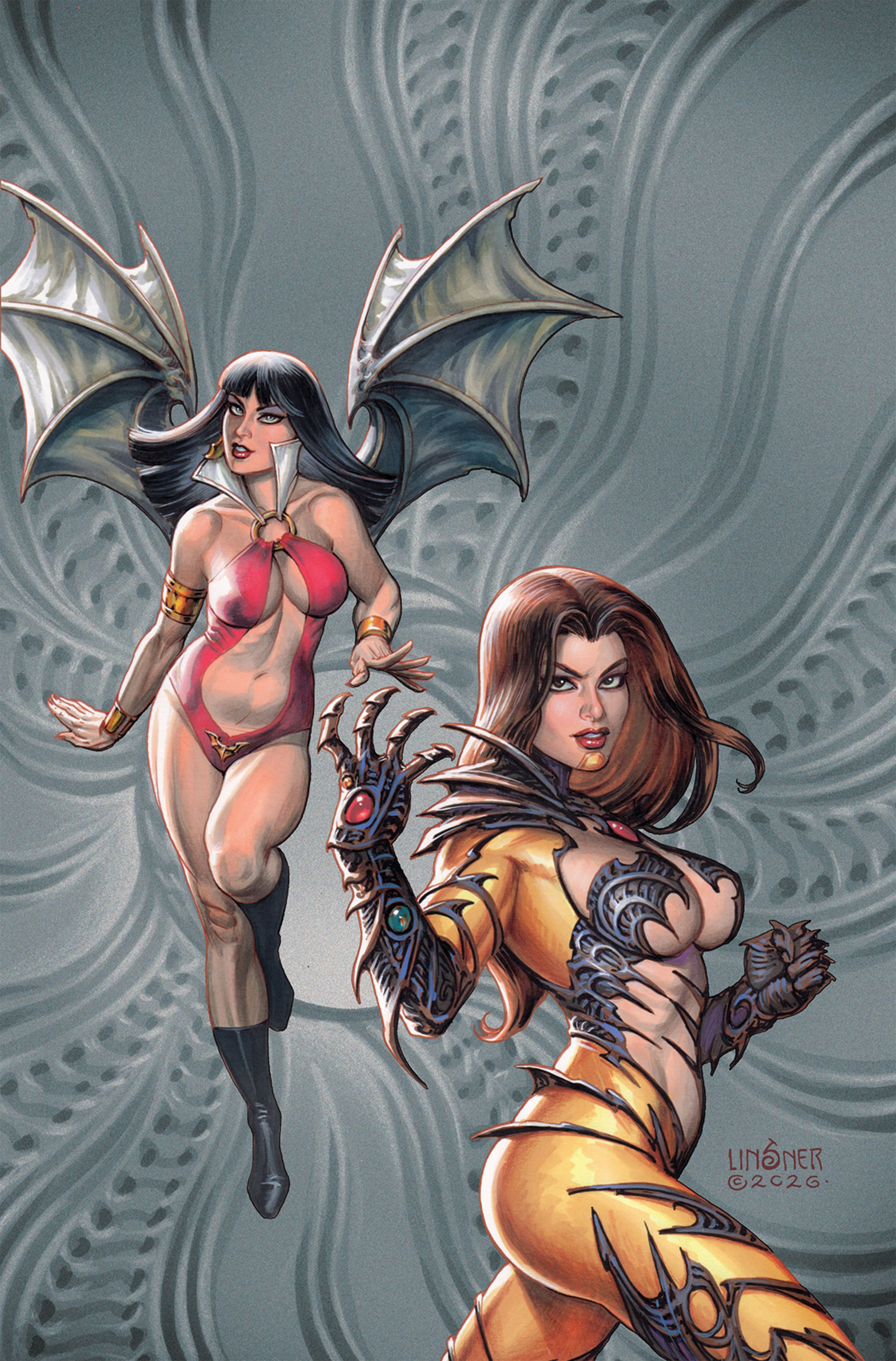Witchblade Vampirella #1 (Cvr E Inc 1:50 Joseph Michael Linsner Virgin Variant) Comic