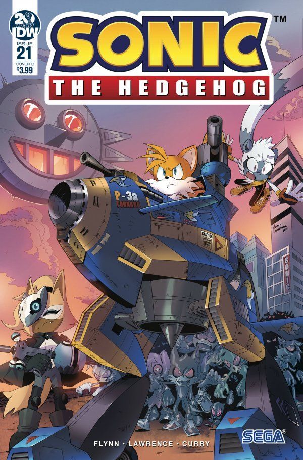 Sonic the Hedgehog #21 (Cover B Peppers)