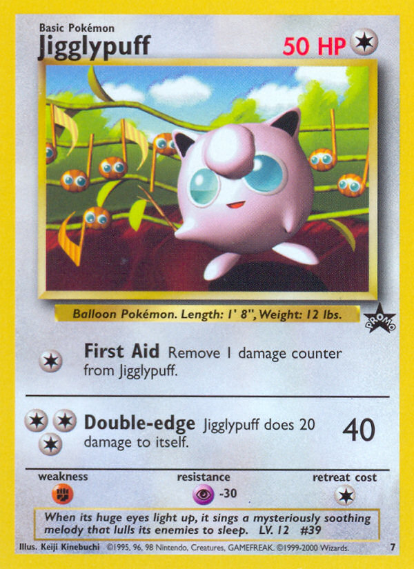 Jigglypuff (7/53) - Wizards Black Star Promos Pokémon Card