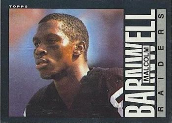 Malcolm Barnwell 1985 Topps #285 Sports Card