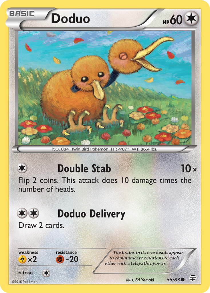 Doduo (55/83) - Generations Pokémon Card