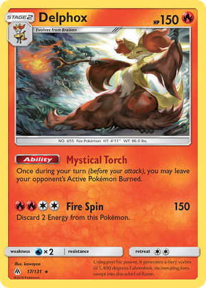 Delphox (17/131) - Forbidden Light