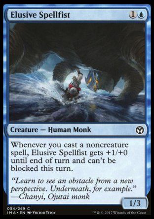 Elusive Spellfist (Iconic Masters) Trading Card