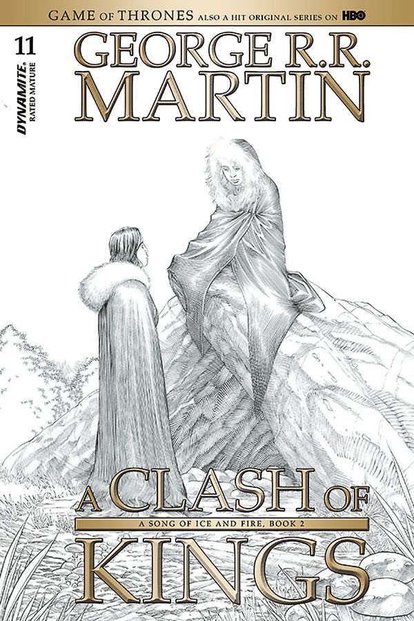 Game of Thrones: A Clash of Kings #11 (Cover C 10 Copy Miller B&w Inc)