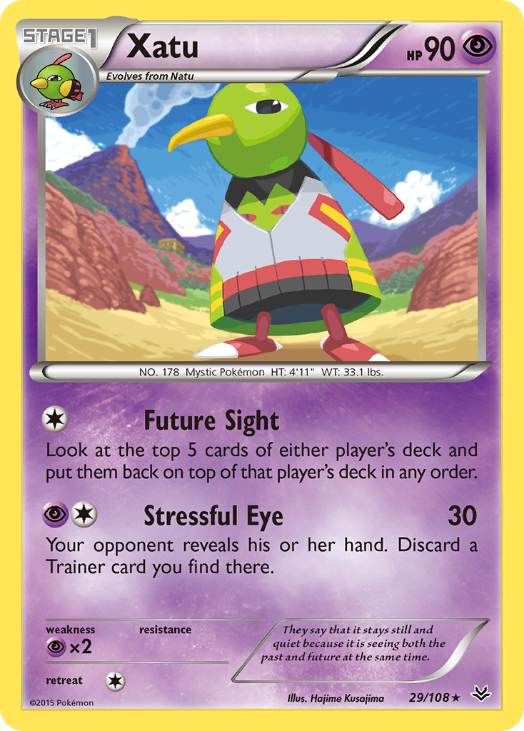 Xatu (29/108) - Roaring Skies Pokémon Card