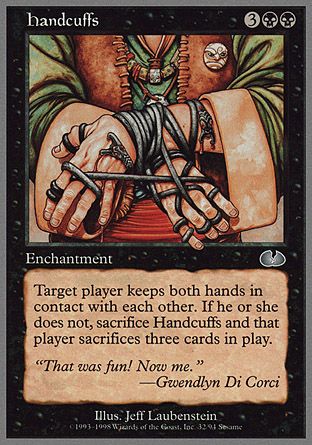 Handcuffs (Unglued) Trading Card