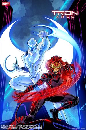 Moon Knight: Fist Of Khonshu #13 (Luciano Vecchio Tron: Ares Variant)