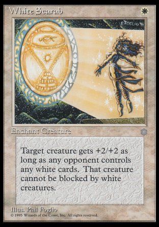 White Scarab (Ice Age) Trading Card