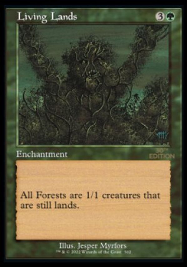 Living Lands (Magic 30th Anniversary Edition - Old Frame)