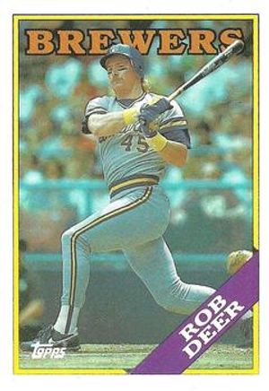 Rob Deer 1988 Topps #33