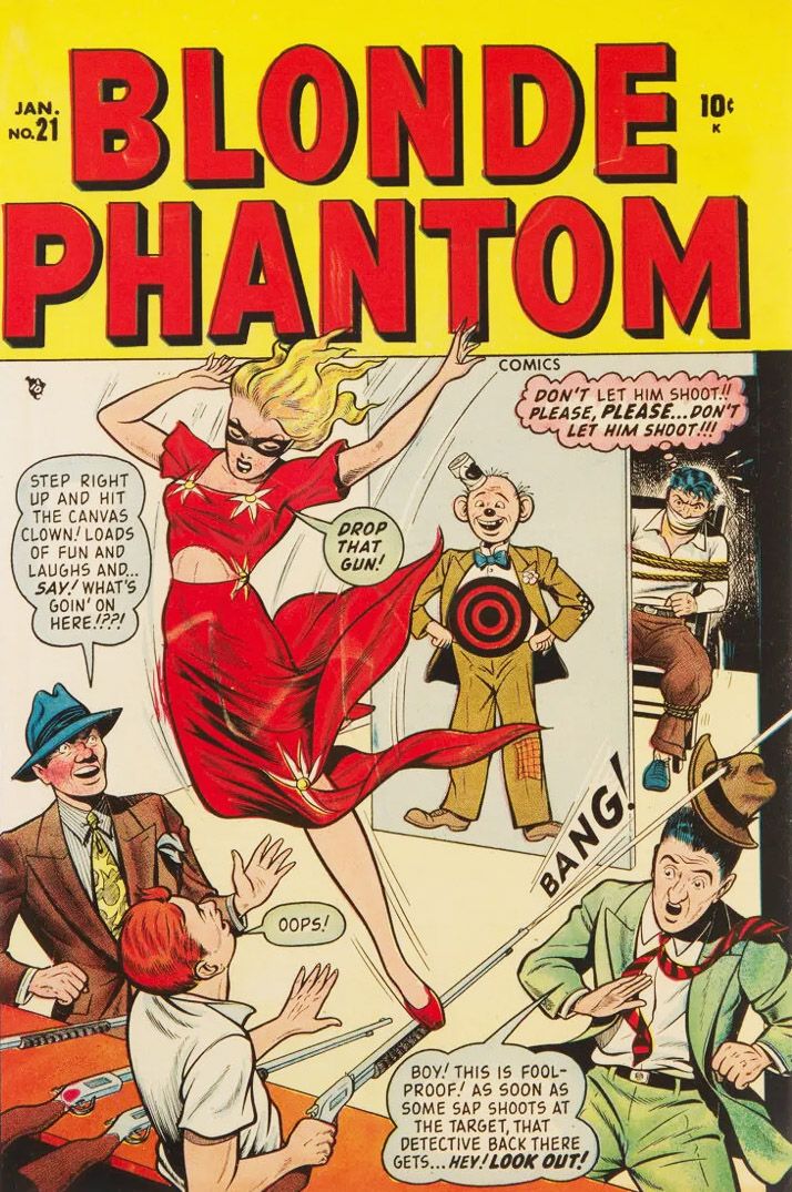 Blonde Phantom Comics #21 Comic