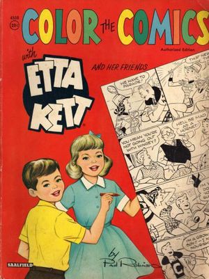Color the Comics with Etta Kett and Her Friends