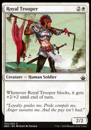 Royal Trooper (Battlebond) Trading Card