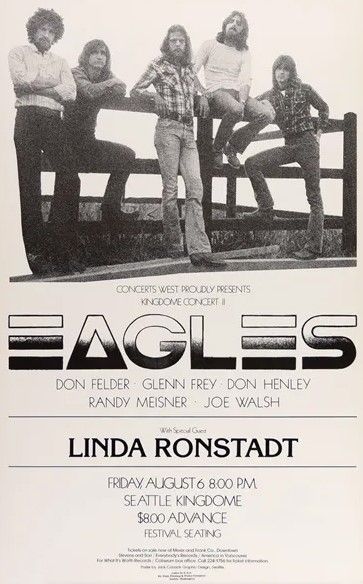 The Eagles Vintage Concert Poster from Aloha Stadium, Sep 30, 1979 at  Wolfgang's