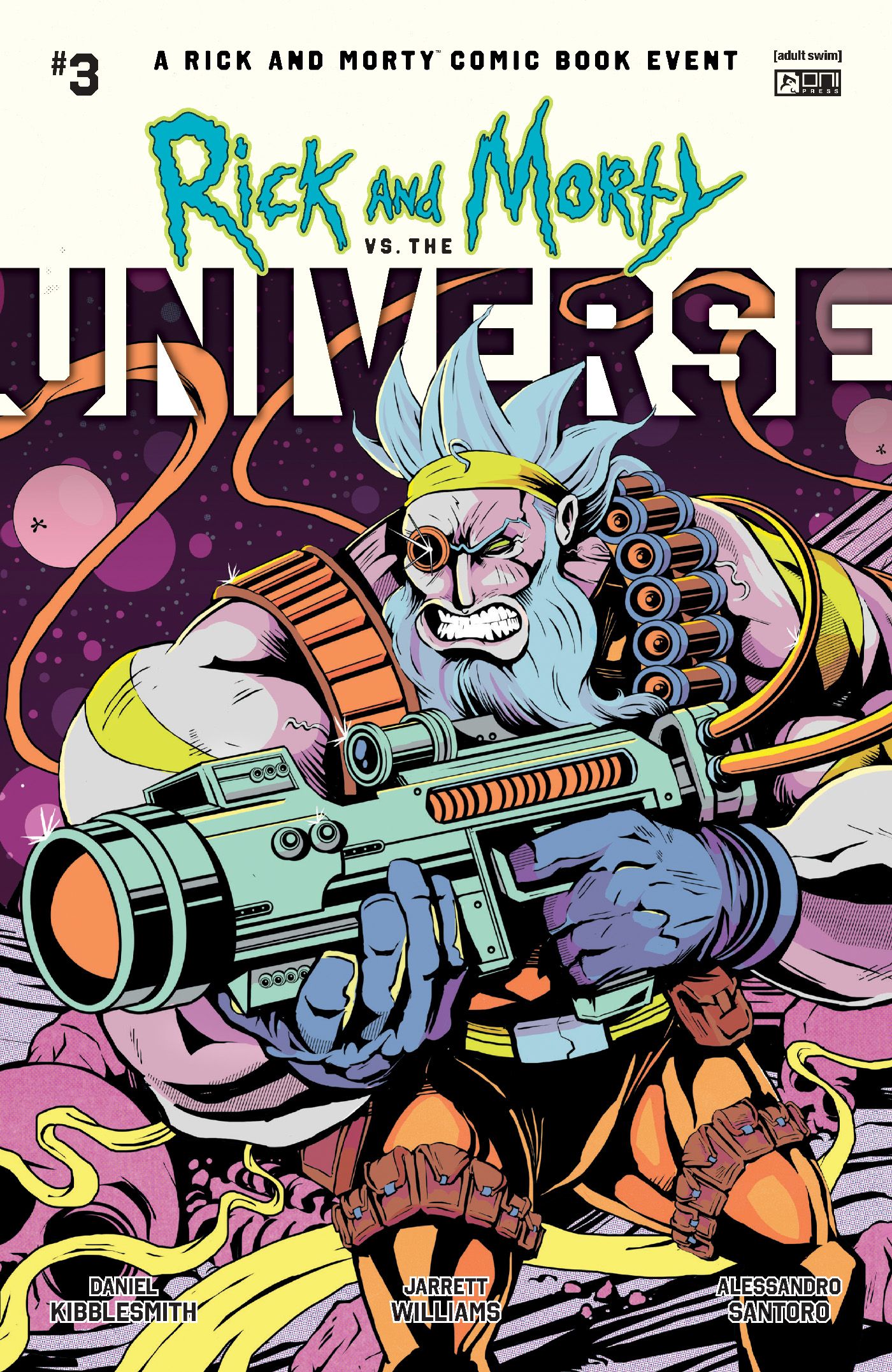 Rick And Morty Vs The Universe #3 (Cvr C Inc 1:10 Flops Interlocking Variant) Comic