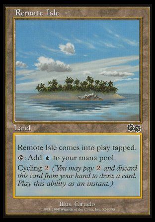 Remote Isle (Urza's Saga) Trading Card