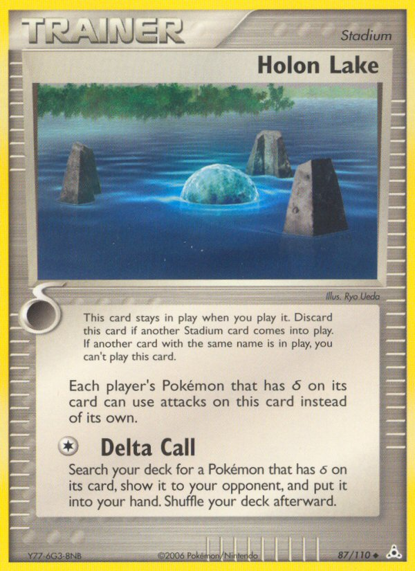 Holon Lake (87/110) - Holon Phantoms Pokémon Card