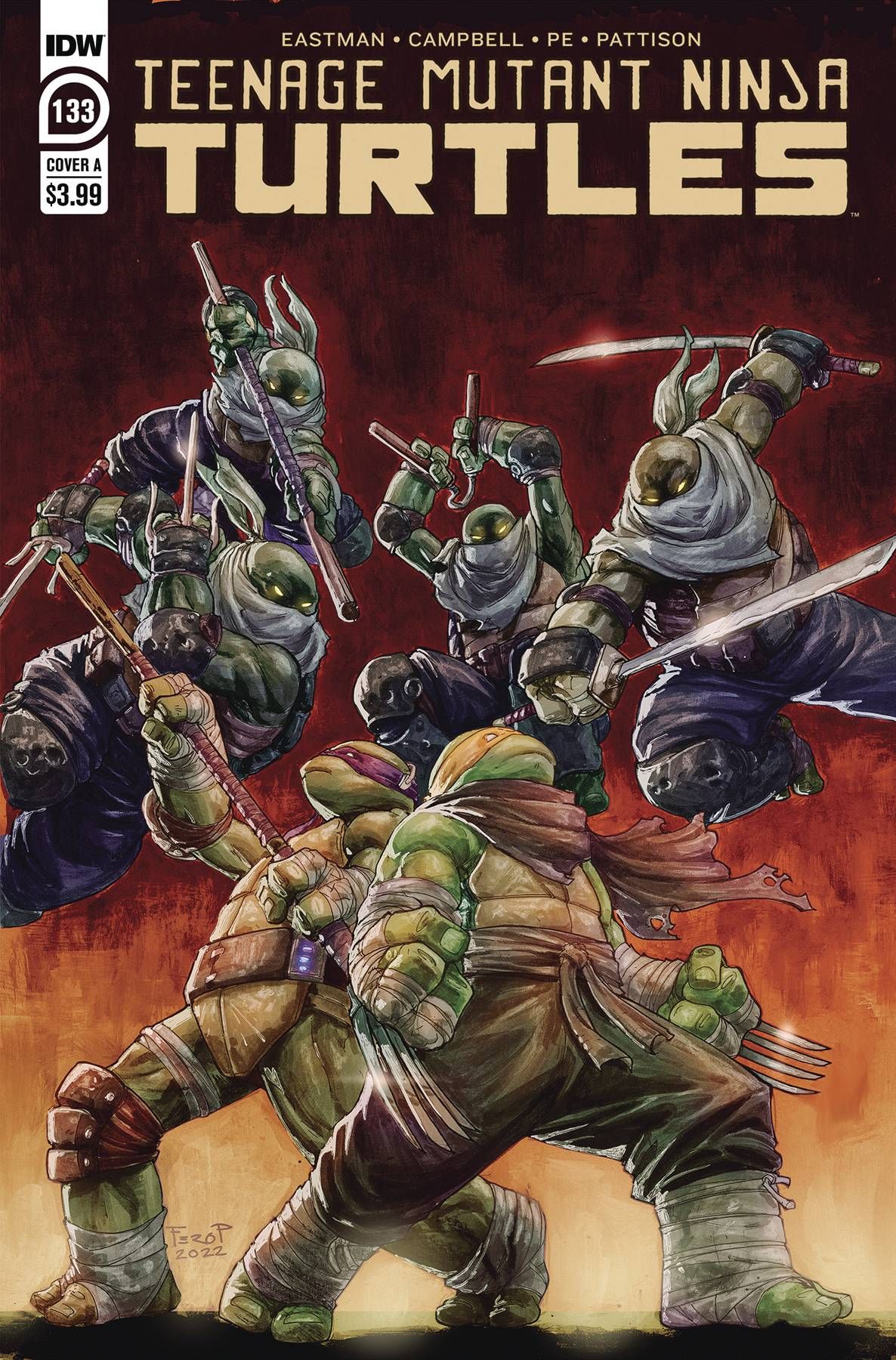 Teenage Mutant Ninja Turtles #133 Comic
