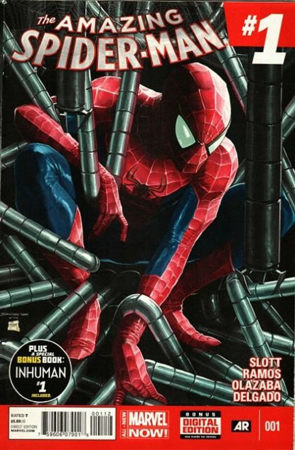Amazing Spider-man #1 (2nd Printing Choo Variant Cover)
