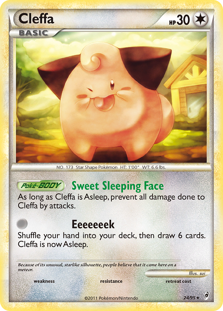 Cleffa (24/95) - Call of Legends Pokémon Card