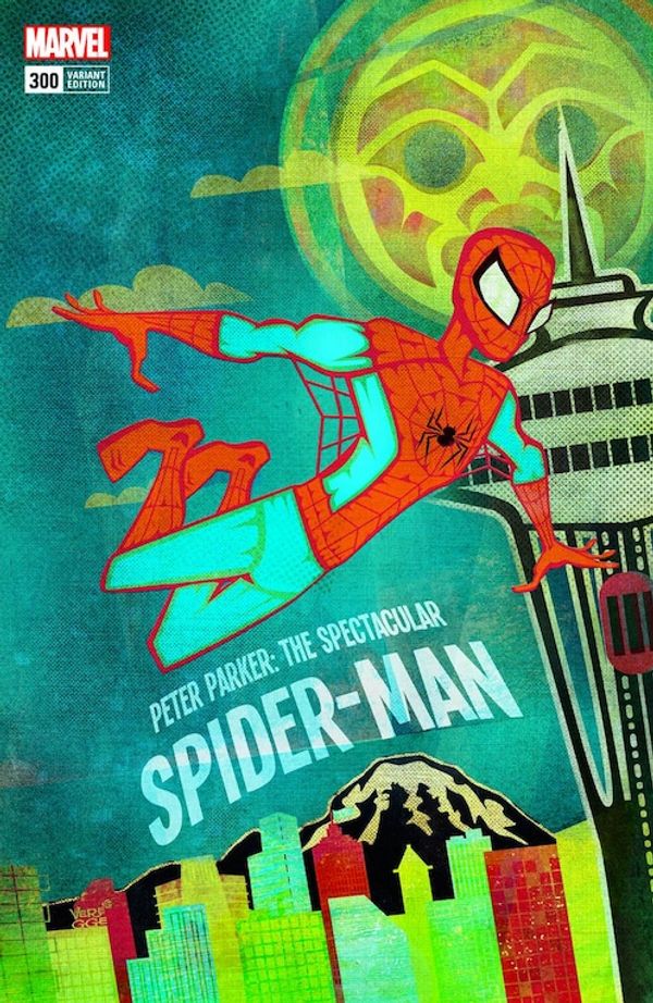 Peter Parker: The Spectacular Spider-man #300 (Veregge Variant Cover)