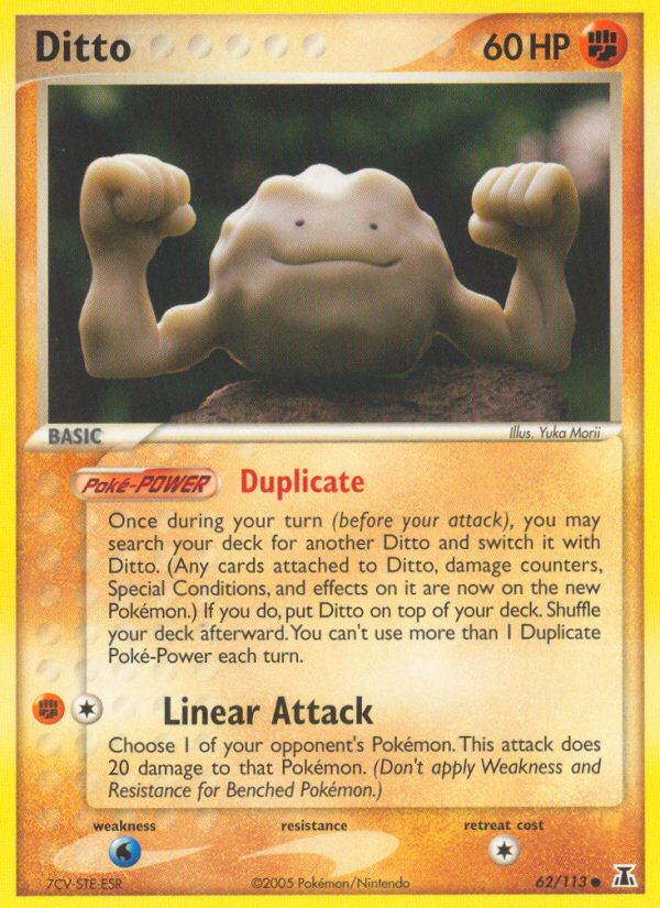 Ditto (62/113) - Delta Species Pokémon Card