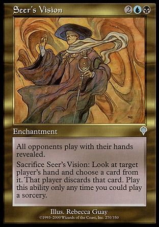 Seer's Vision (Invasion) Trading Card