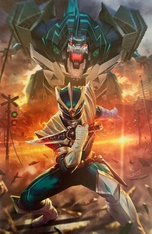 Mighty Morphin #3 (100 Copy Chew Cover)