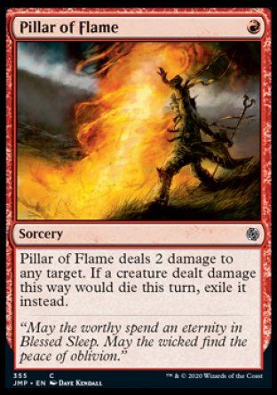 Pillar of Flame (Jumpstart) Trading Card