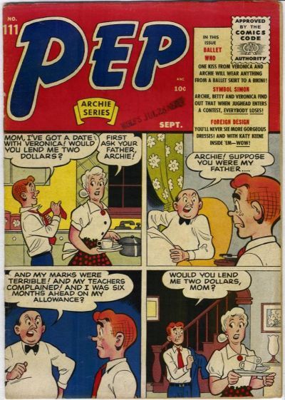 Pep Comics #111 Comic