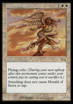 Herald of Serra (Urza's Saga)