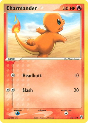 Charmander (58/112) - FireRed & LeafGreen