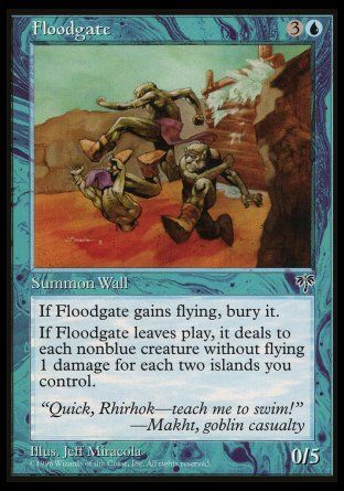 Floodgate (Mirage) Trading Card