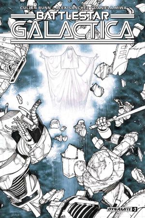 Battlestar Galactica Vol 3 #2 (Cover C 10 Copy B&w Cover)