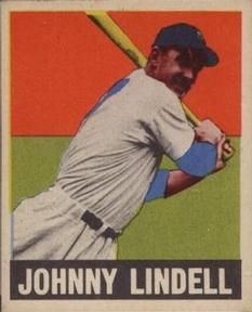 Johnny Lindell 1948 Leaf #82 Sports Card