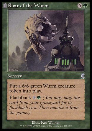 Roar of the Wurm (Odyssey) Trading Card