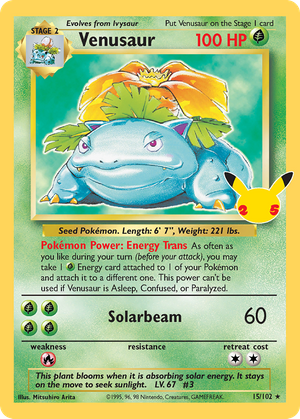 Venusaur (15/25) - Celebrations: Classic Collection