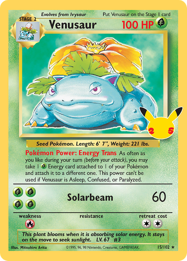 Venusaur (15/25) - Celebrations: Classic Collection