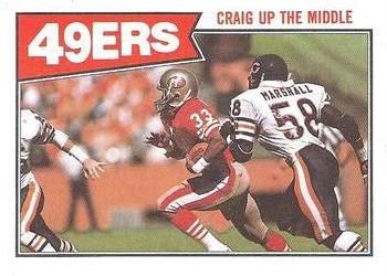 Roger Craig 1987 Topps #111 Sports Card