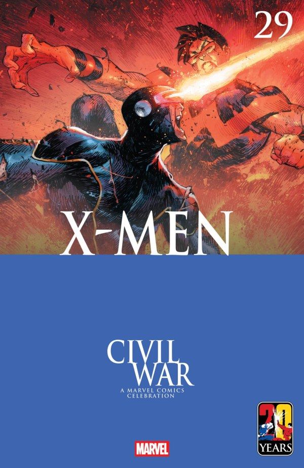 X-Men #29 (Dike Ruan Civil War Celebration Variant) Comic