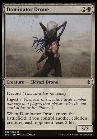 Dominator Drone (Battle for Zendikar) Trading Card