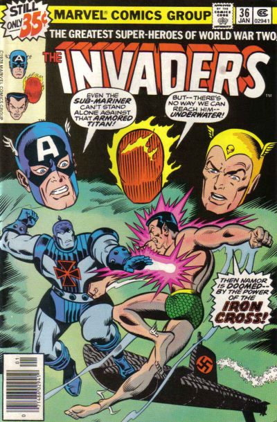 The Invaders #36 Comic