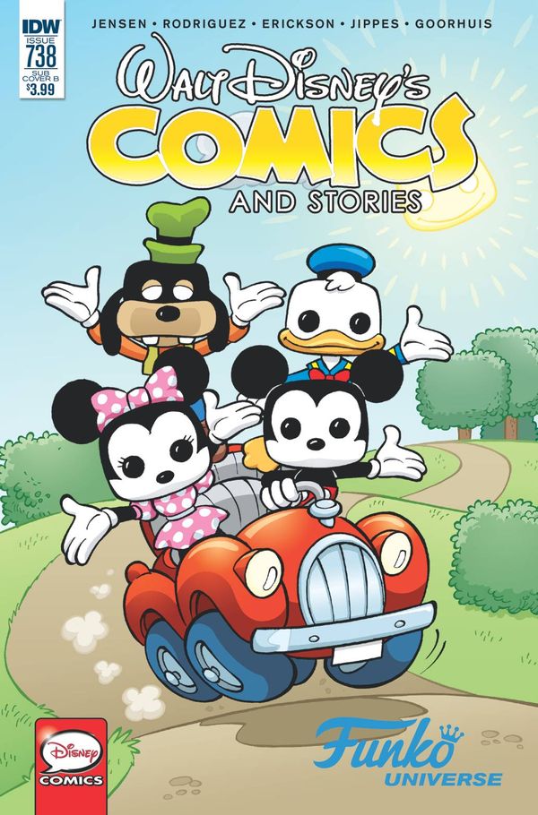 Walt Disney's Comics and Stories #738 (Funko Art Variant)