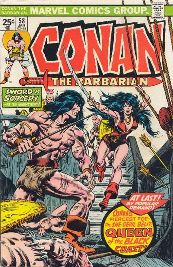 Conan the Barbarian #58