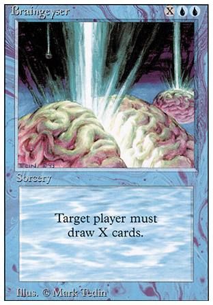 Braingeyser (Revised Edition) Trading Card
